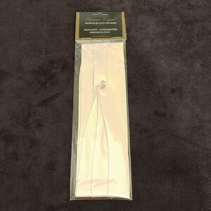 BRUNO CAPELO FASHION 3 PLEAT SATIN HAT BAND.